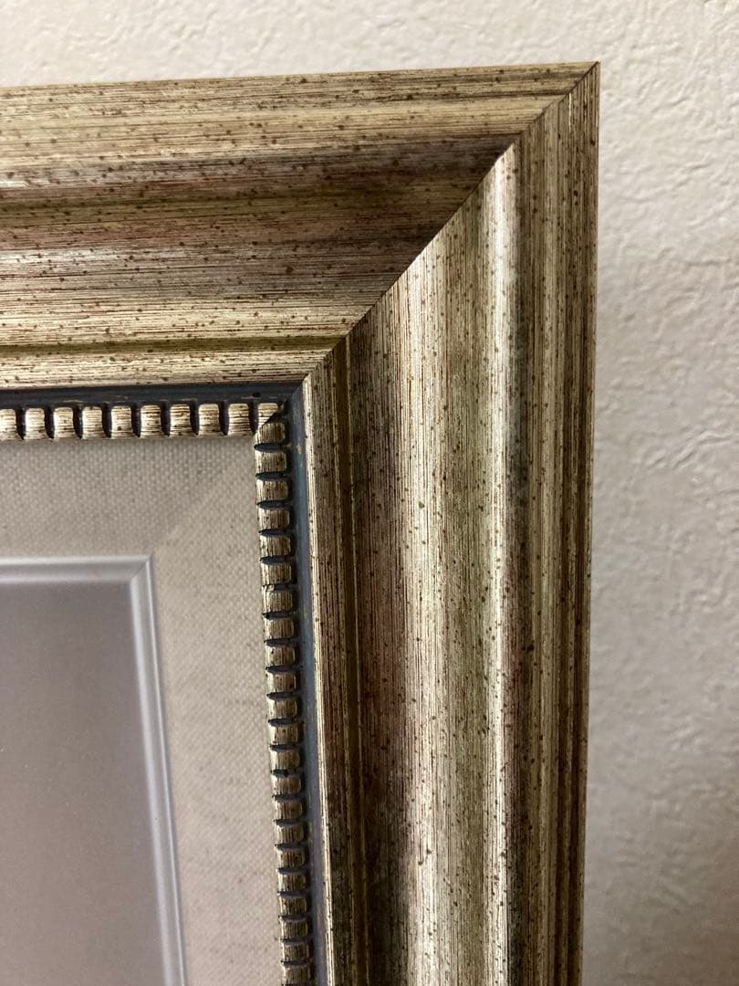 新品未使用 【F10】シャンパンゴールド アンティーク 油彩額縁 53×45.5