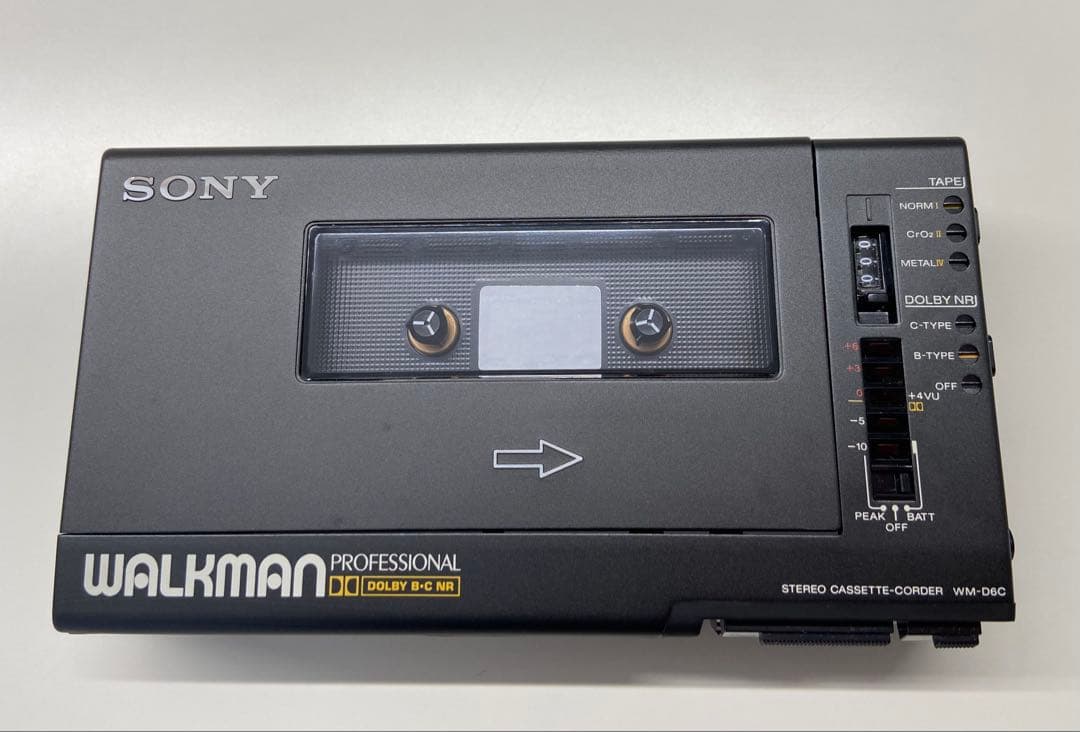 【箱あり】【送料込み】 SONY カセットレコーダーWM-D6C ウォークマン