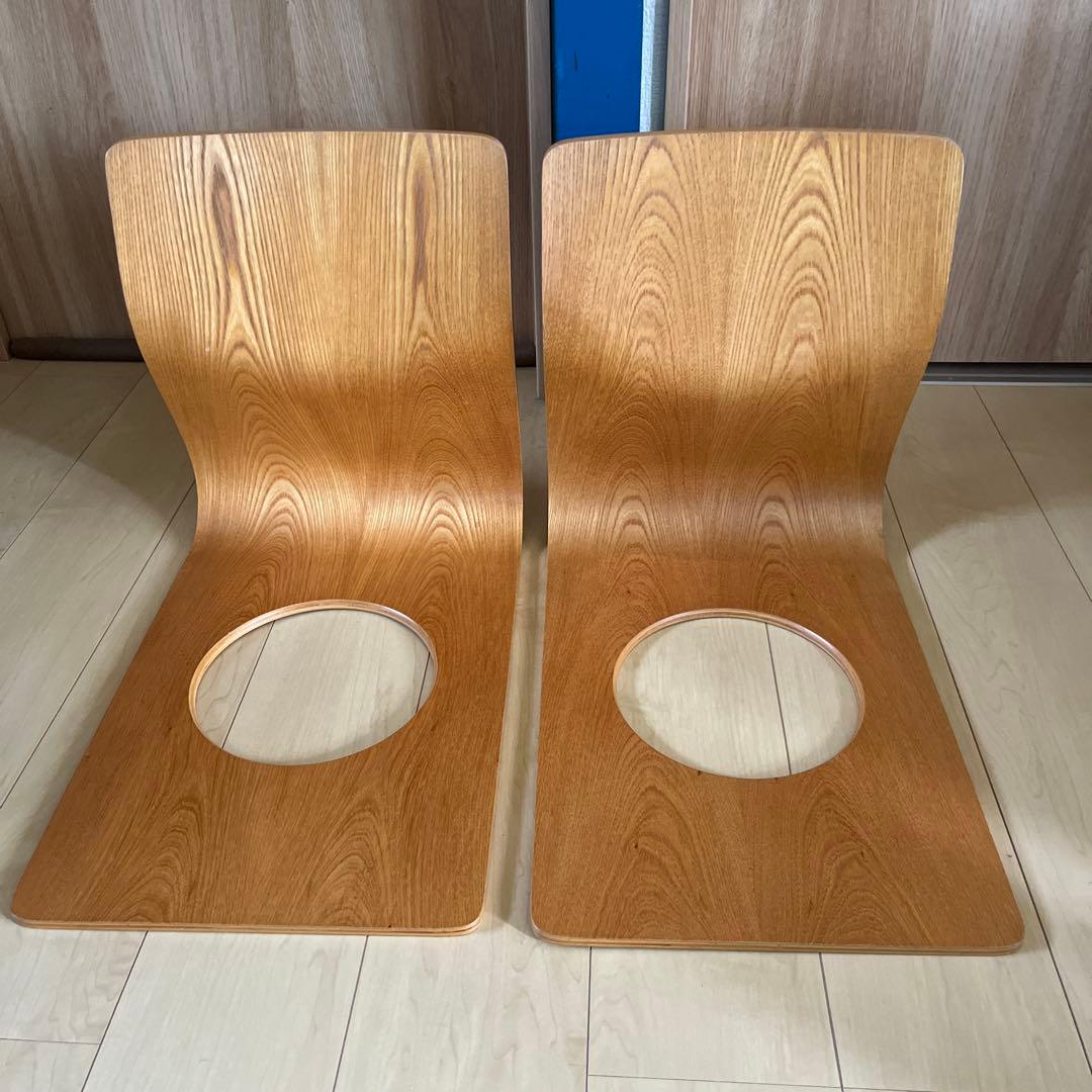 天童木工　座椅子　5脚セット　バラ売り可能です。