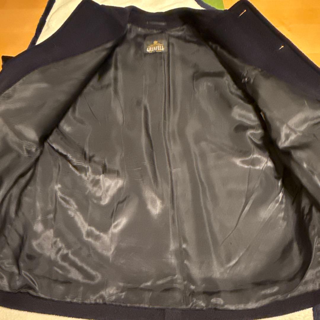 グレンフェル GRENFELL ダッフルコート　ウール100％ サイズXL