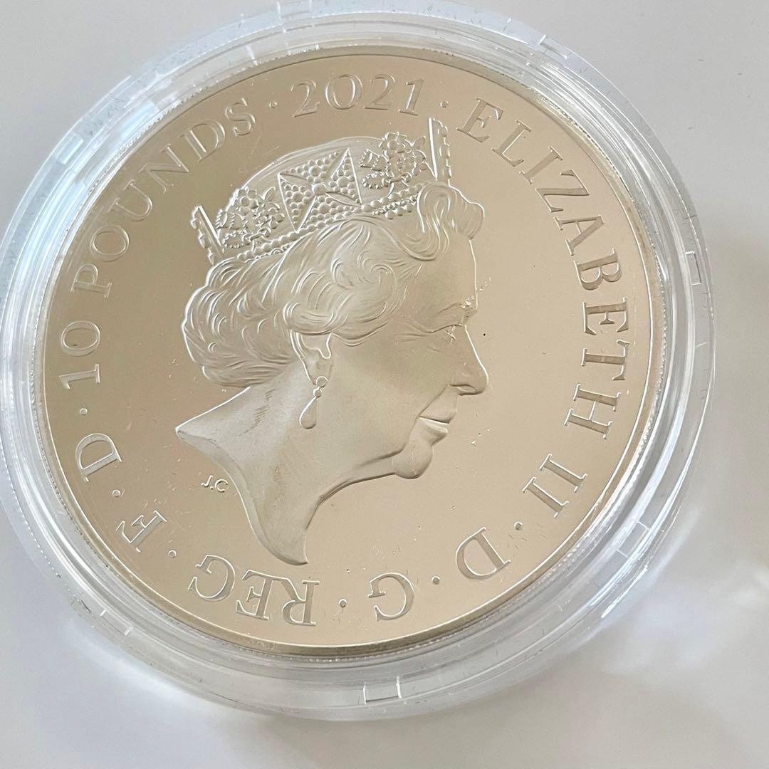 【Trial Pyx】エリザベス女王95歳記念　5オンス銀貨