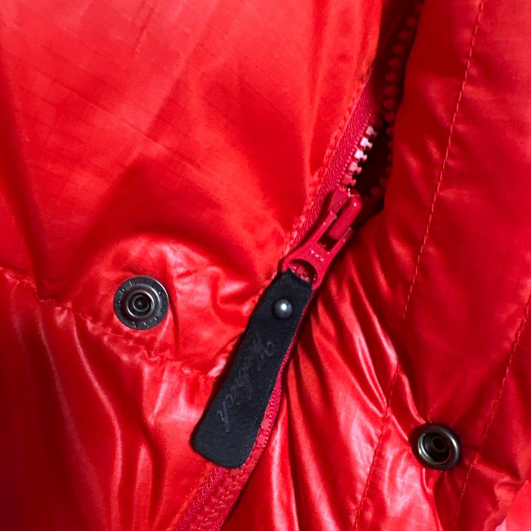 90s ウールリッチ/WOOLRICH ダウンジャケット　レッド　L 肉厚
