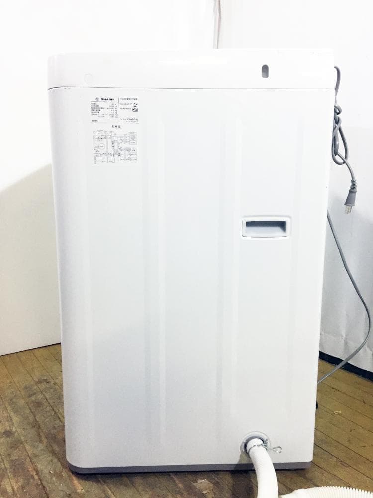 30日迄!SHARP 5.5kg 洗濯機【ES-GE5A-V】