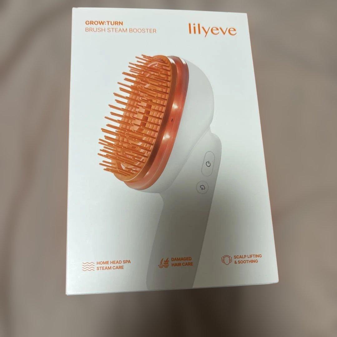 lilyeve リリーイブ グローターンブラシスチームブースター