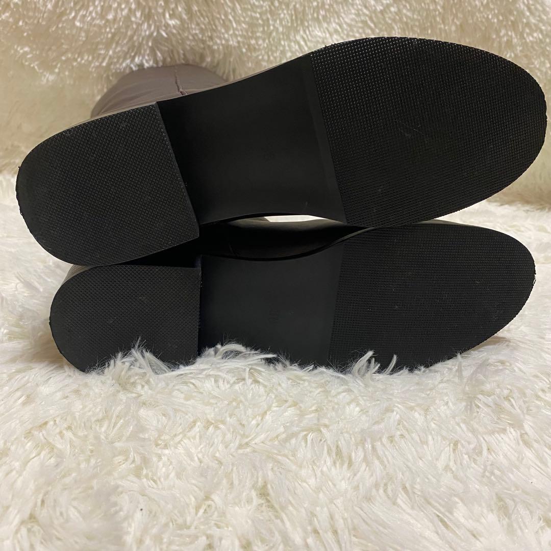 ✨REMME✨本革牛革サイドジップ レメ ブーツSLOBE IENA こげ茶箱付