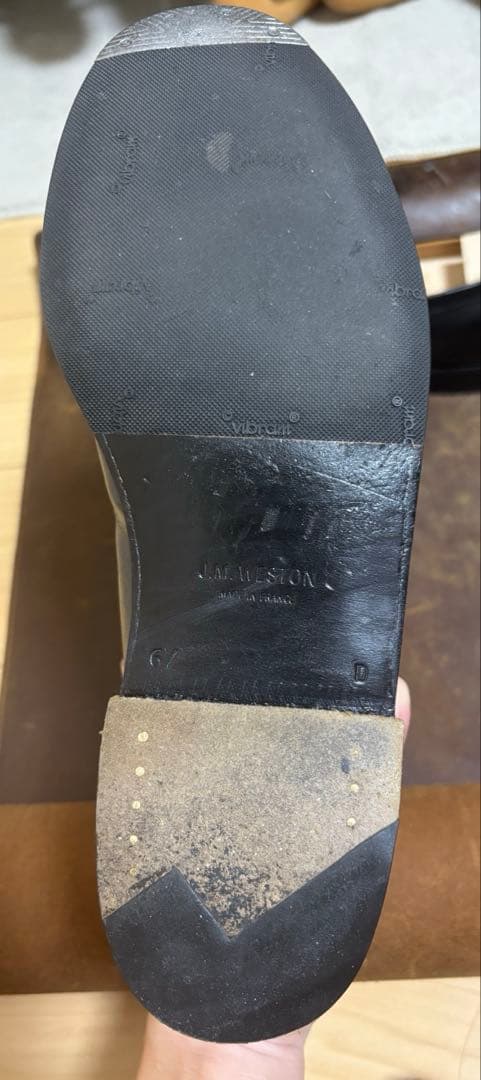 jm weston 180 ブラック　6/D シューツリー付き