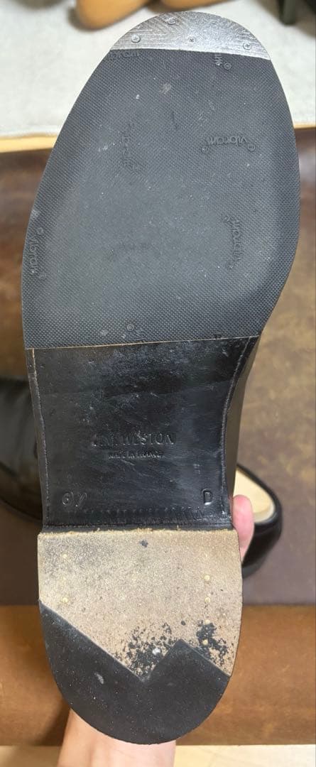 jm weston 180 ブラック　6/D シューツリー付き