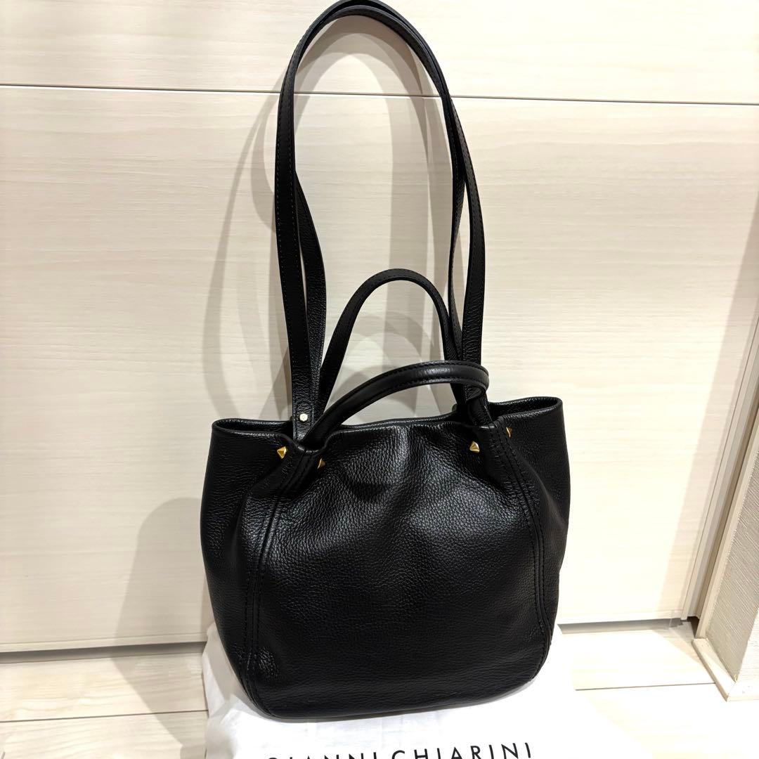 新品　GIANNI CHIARINI FIRENZE レザーバッグ