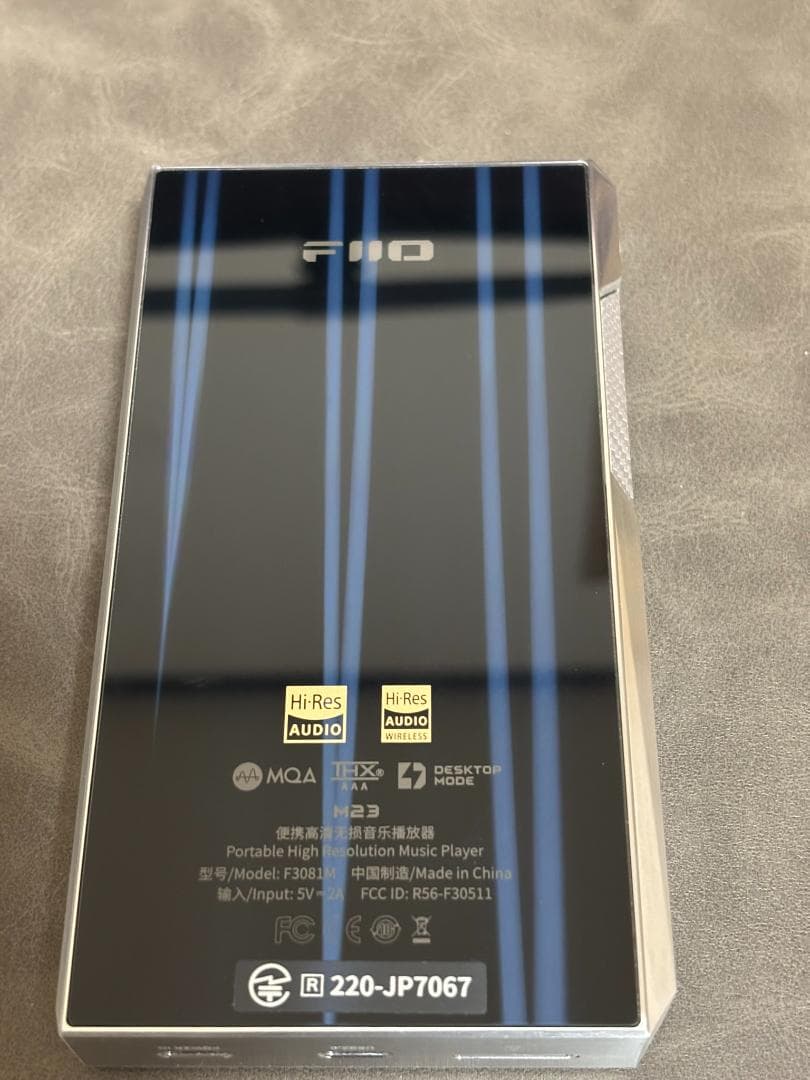 【1/4まで期間限定値下げ】FIIO M23 Stainless Steel