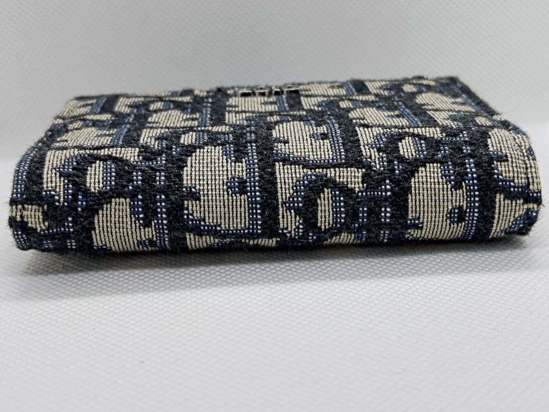 DIOR カードケース オブリーク ジャガード 名刺入れ ビジネスカードホルダー