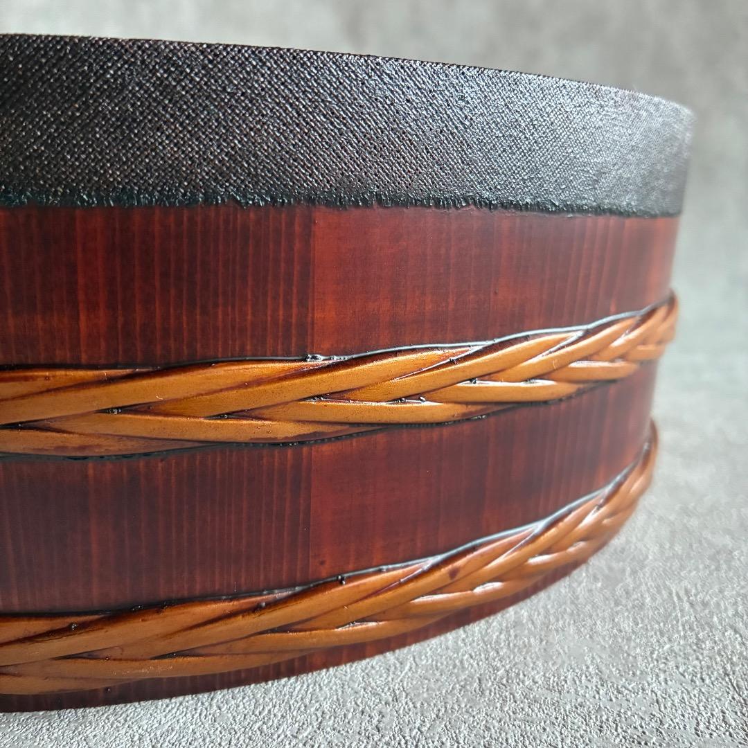 平桶溜塗 山中塗漆器 飯台 寿司桶 &しゃもじ