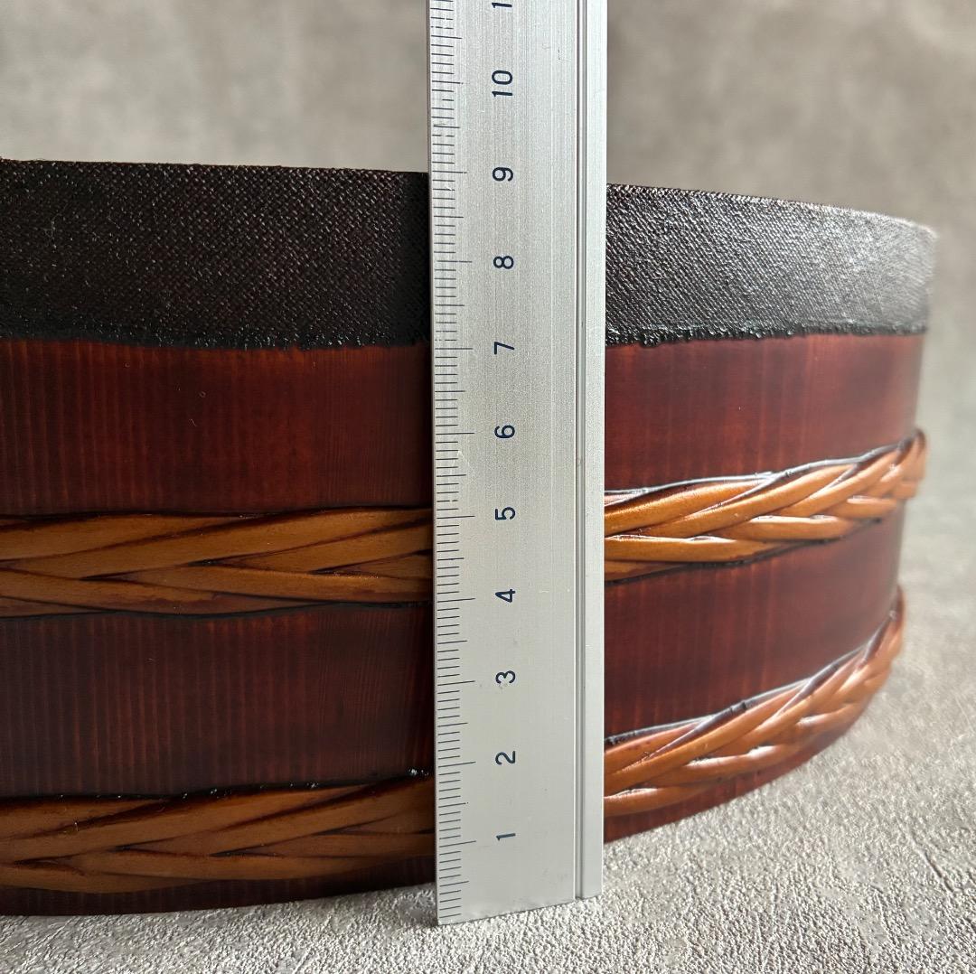 平桶溜塗 山中塗漆器 飯台 寿司桶 &しゃもじ