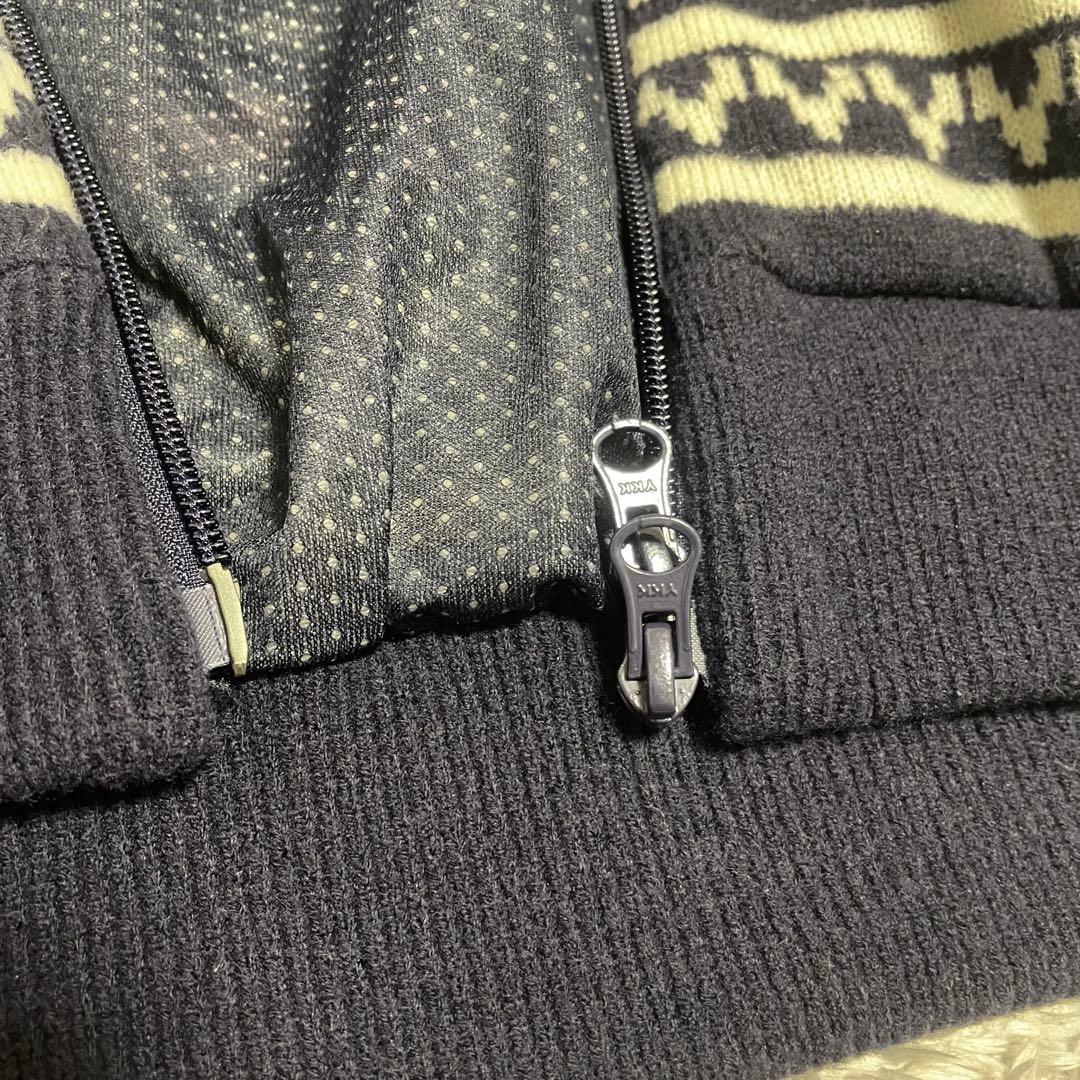 パーリーゲイツ　ジャケット　サイズ6 ニット　セーターブルゾン　フルジップ