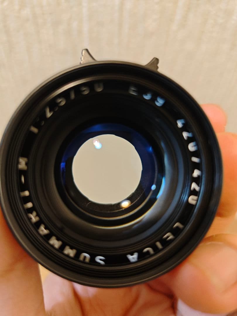 Leica Summarit-M 50mm f2.5 6bit 純正フィルター付
