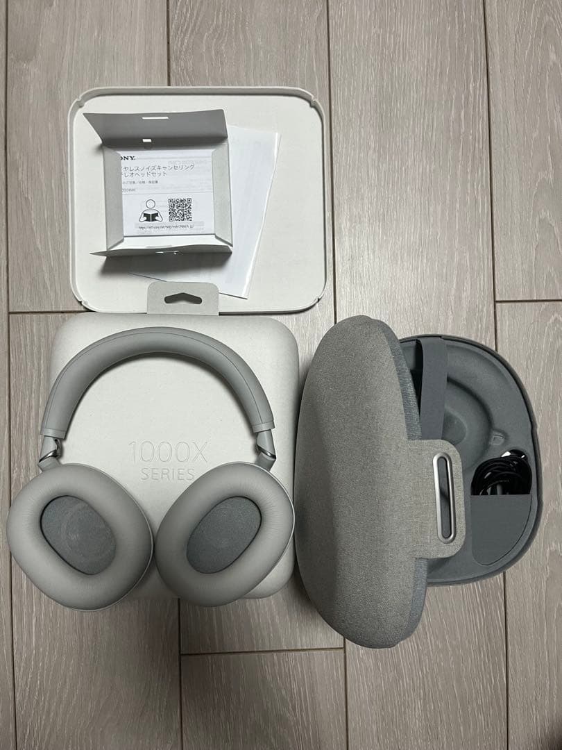 SONY WH-1000XM6 プラチナシルバー ワイヤレスヘッドフォン