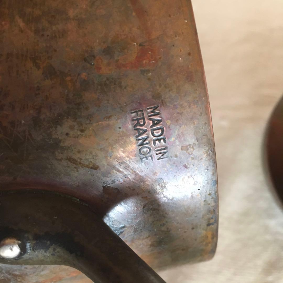 銅鍋 フランス製 Mauviel ムヴィエール オーバル　ステンレス張り