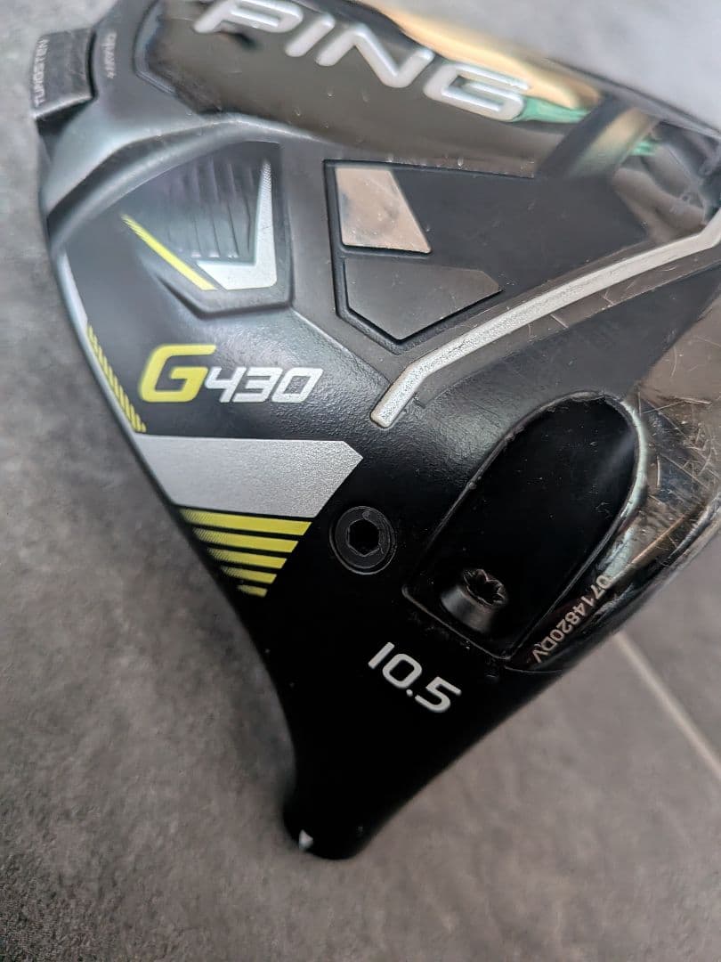 ●概ね美品　日本仕様●PING G430 SFTドライバー10.5° ヘッドのみ