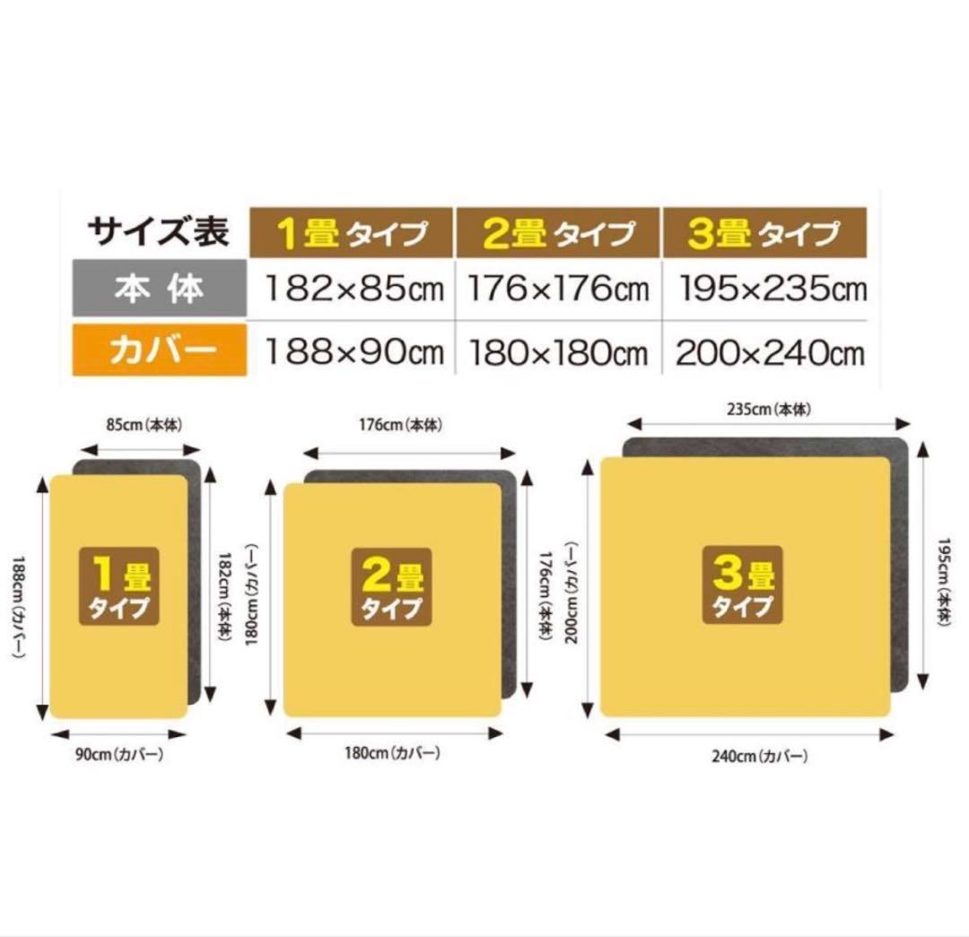 ゼンケン 電磁波カット ホットカーペット 3畳タイプ 本体のみ ZCB-30P