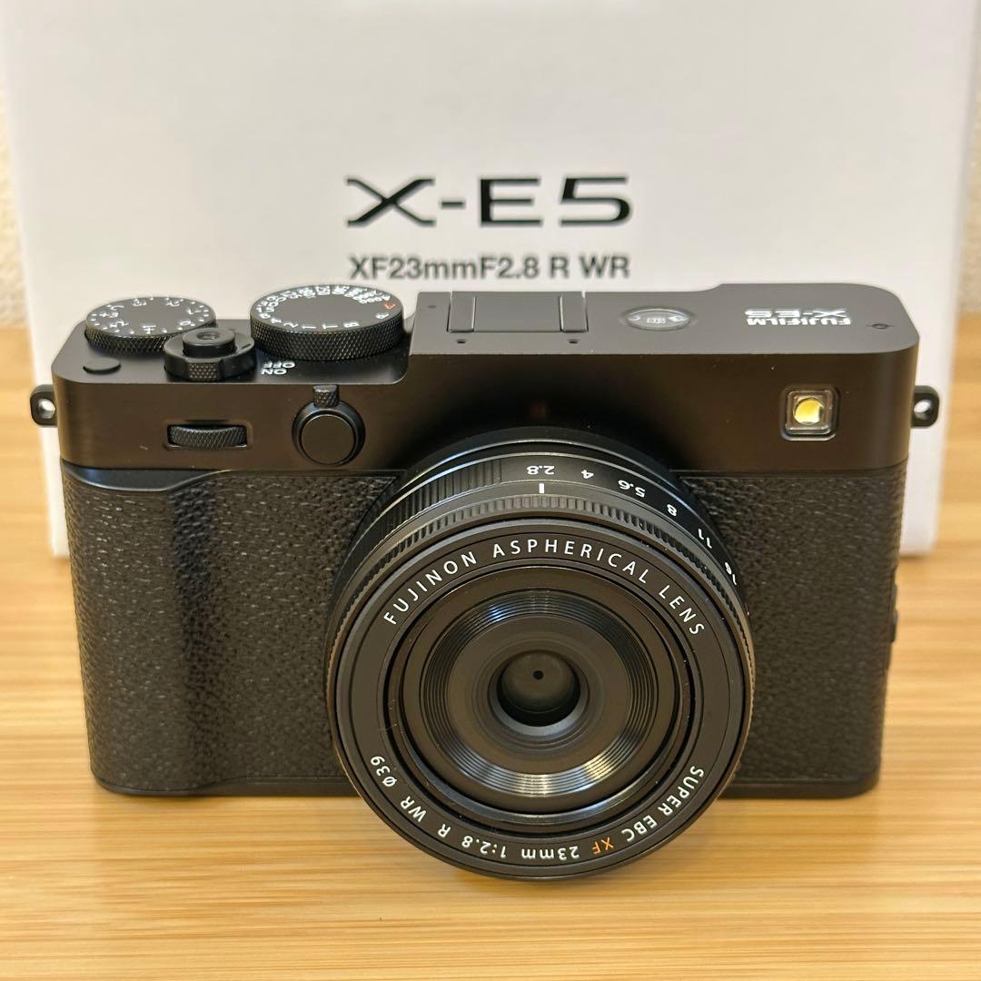FUJIFILM X-E5 XF23mmレンズキット ブラック