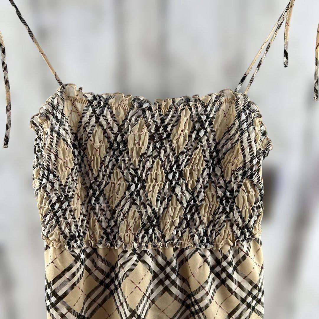 【新品】バーバリーブルーレーベル ベアトップ・チューブトップ