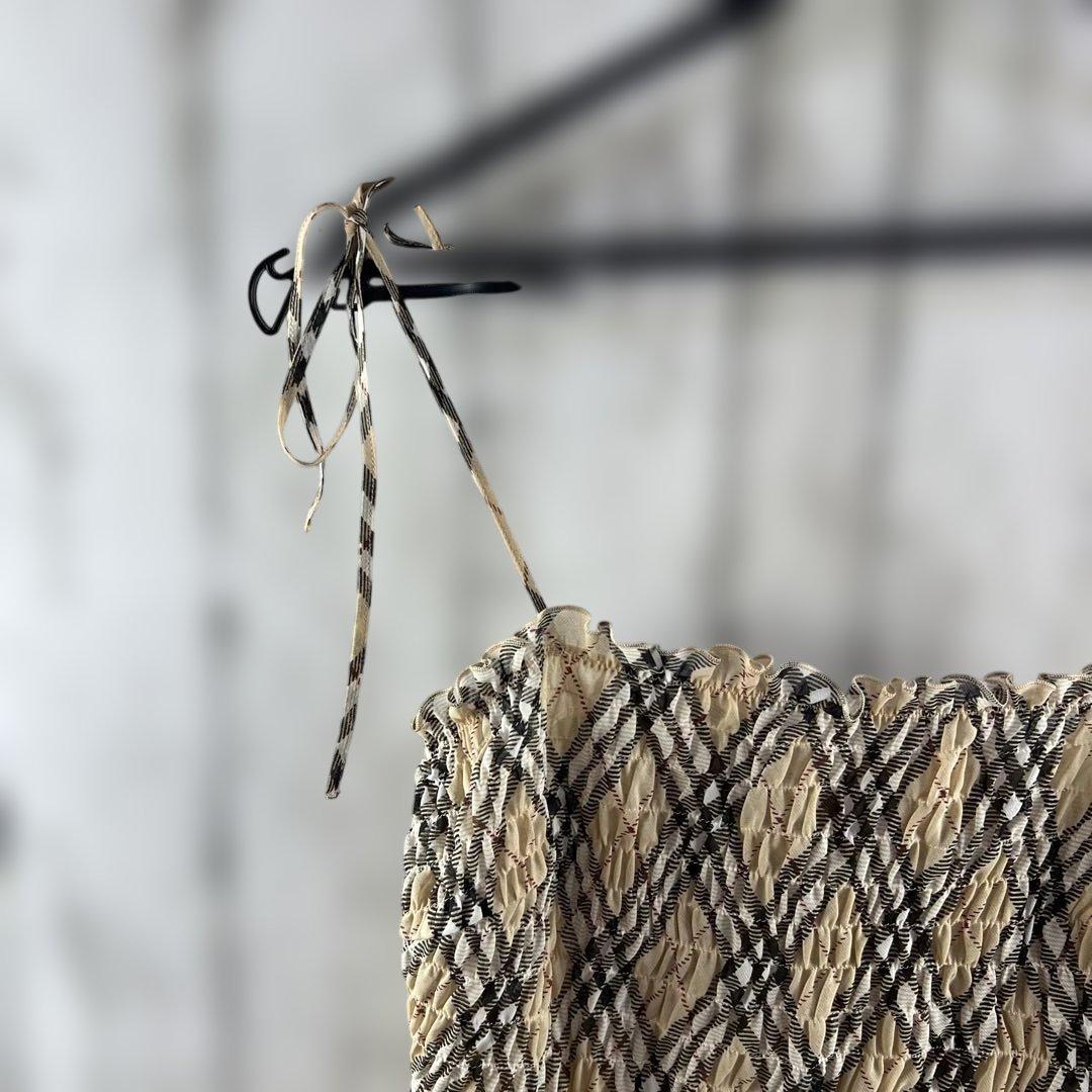 【新品】バーバリーブルーレーベル ベアトップ・チューブトップ