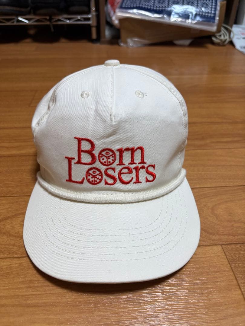 Born Losers CAP【BLACK TAG】 // WHITE TSY