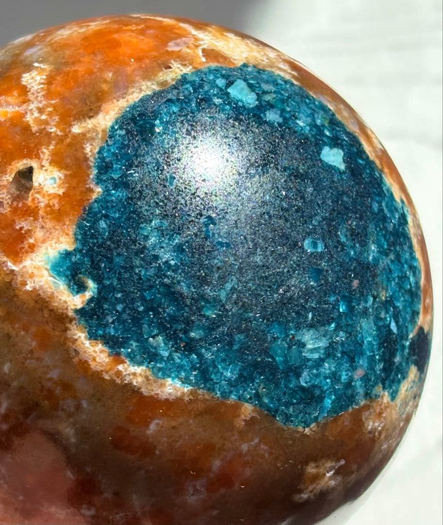 アパタイト　サンストーン　共生　スフィア　丸玉　天然石