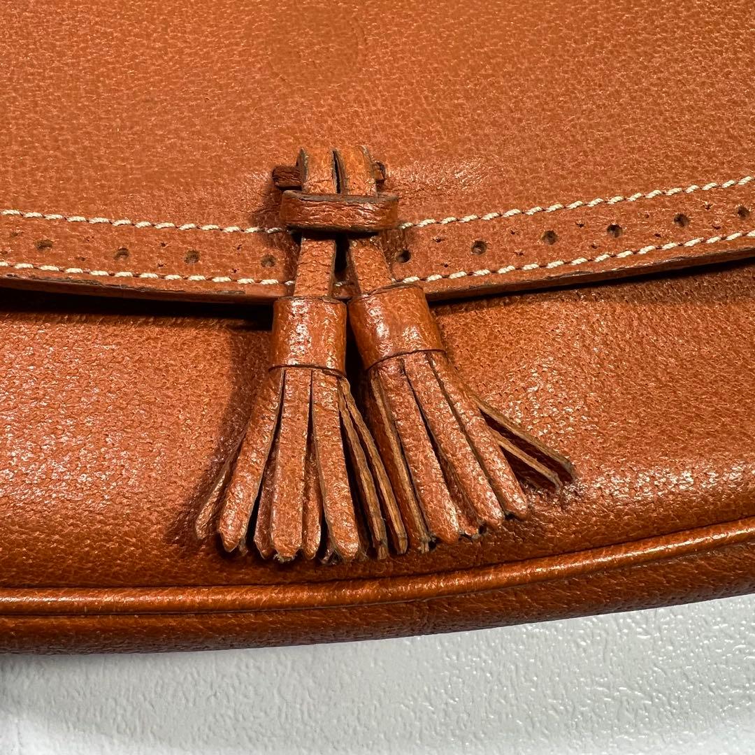 RALPH LAUREN ラルフローレン フリンジ付き ショルダーバッグ