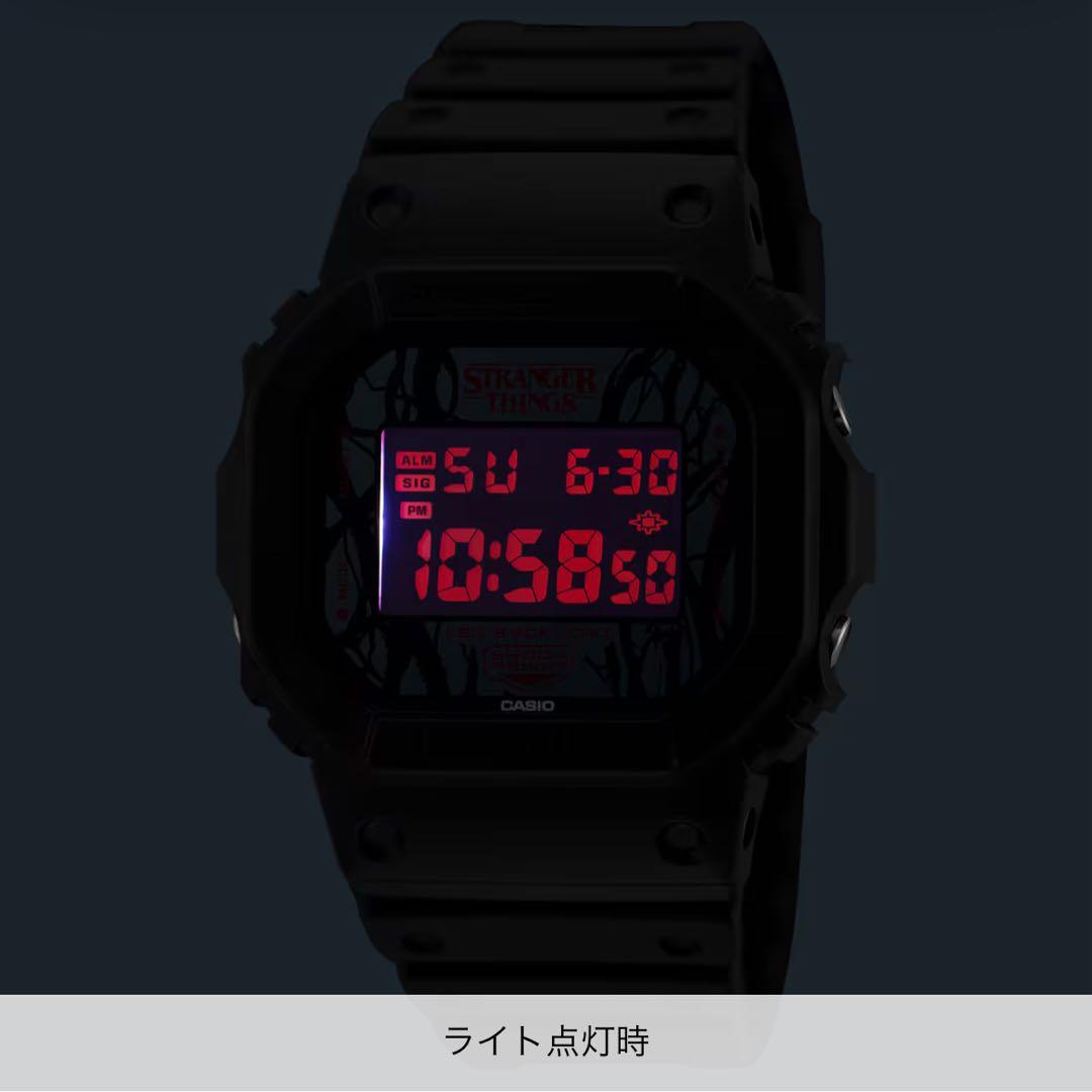 CASIO DW-5600STT-1JR G-SHOCK ストレンジャーシングス