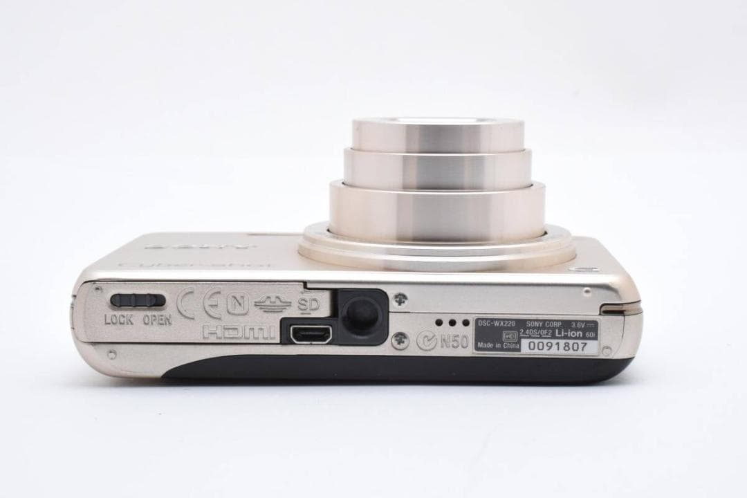 ★極上品★ SONY Cyber-shot DSC-WX220 ゴールド