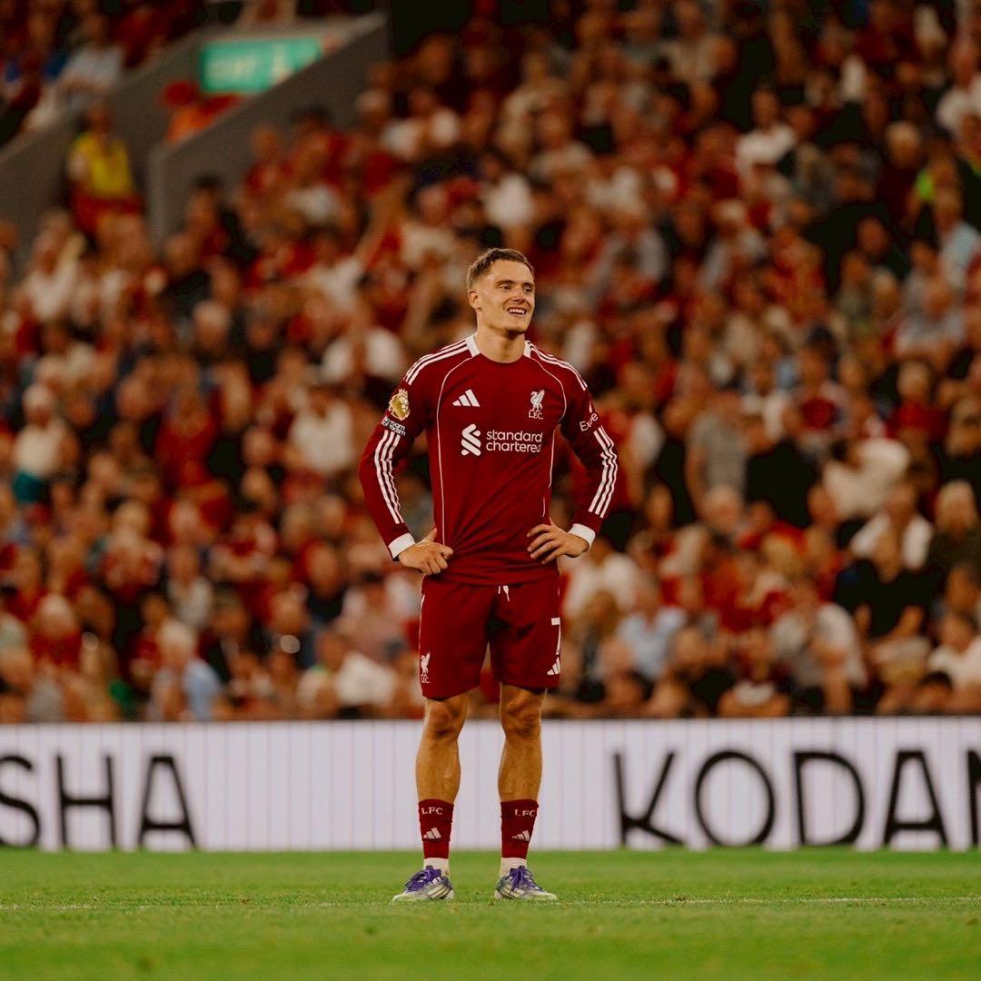 リバプール 25/26 ユニフォーム ホーム 長袖 オーセンティック ヴィルツ