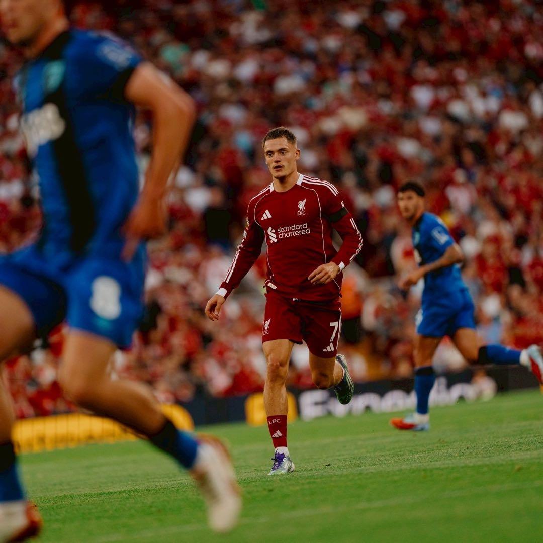 リバプール 25/26 ユニフォーム ホーム 長袖 オーセンティック ヴィルツ