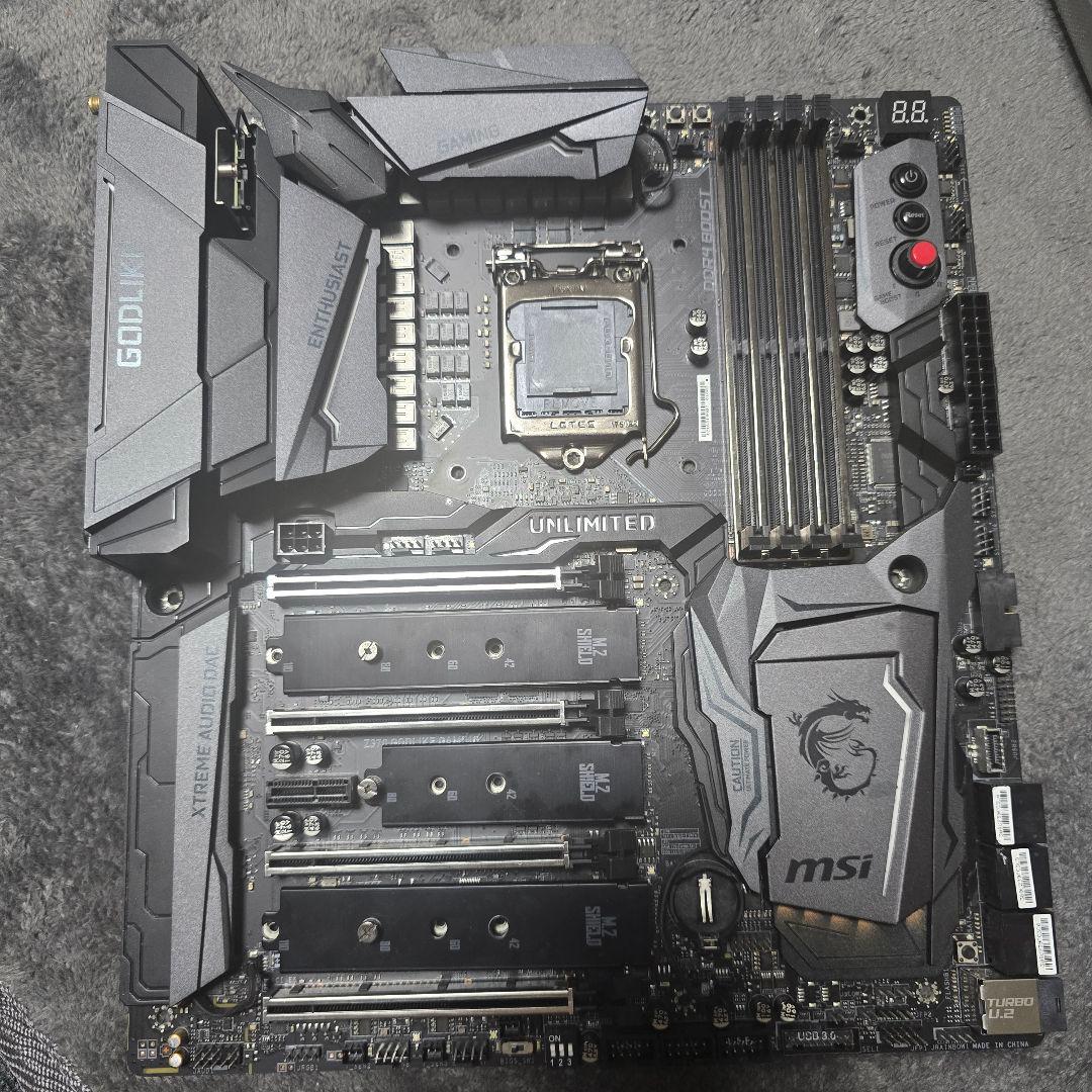 MSI Z370 GODLIKE Gaming マザーボード　 8,9世代対応