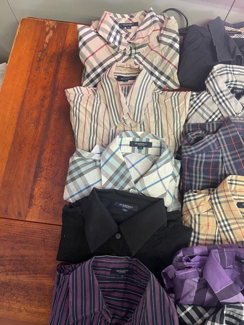 あ*り様 【オークション】バーバリー レディースシャツ 21枚 42/S-M ノ