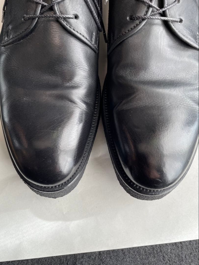 PADRONE レザーシューズ 黒 41 日本製
