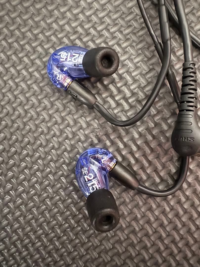 SHURE SE215 パープル　シュア　イヤホン