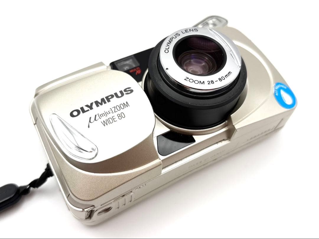 【完動品 極美品】OLYMPUS μ ZOOM WIDE80 動作確認済