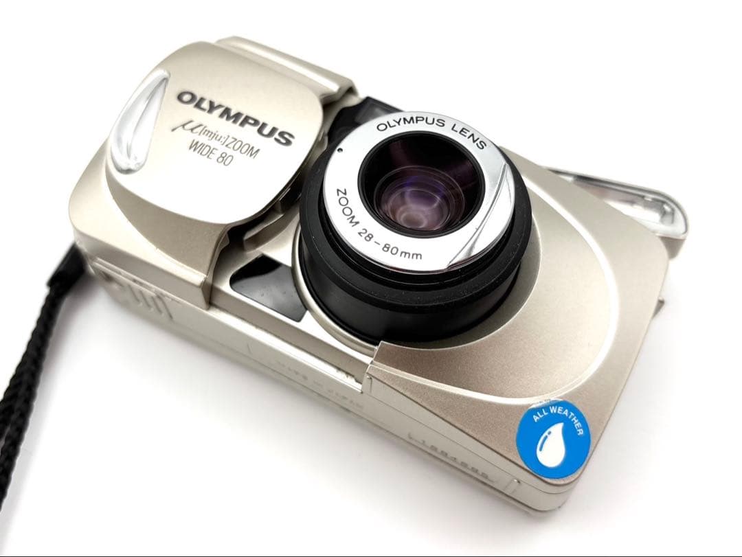 【完動品 極美品】OLYMPUS μ ZOOM WIDE80 動作確認済