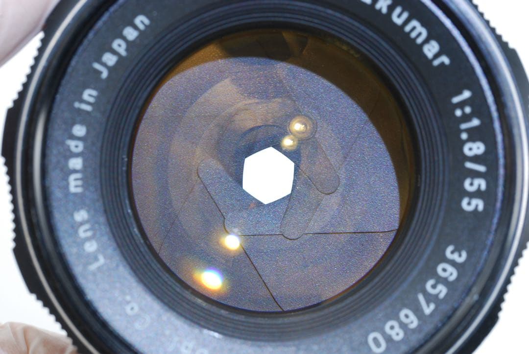 【超希少・初期型】Super-Takumar 55mm F1.8 黄変なしM42