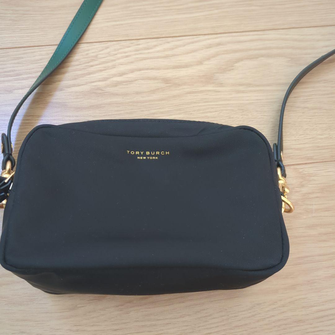 TORY BURCH ブラックショルダーバッグ