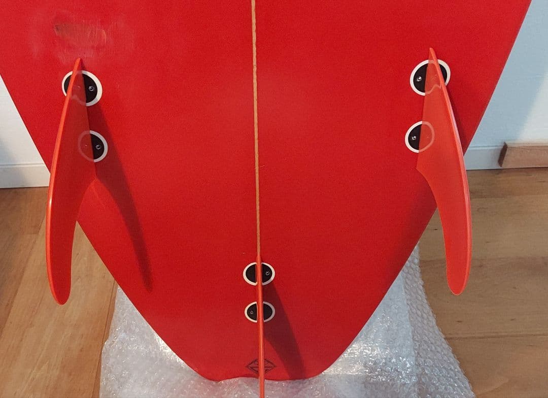 QUARTER SURFBOARDS 6'1\" フィン・リーシュ付き！