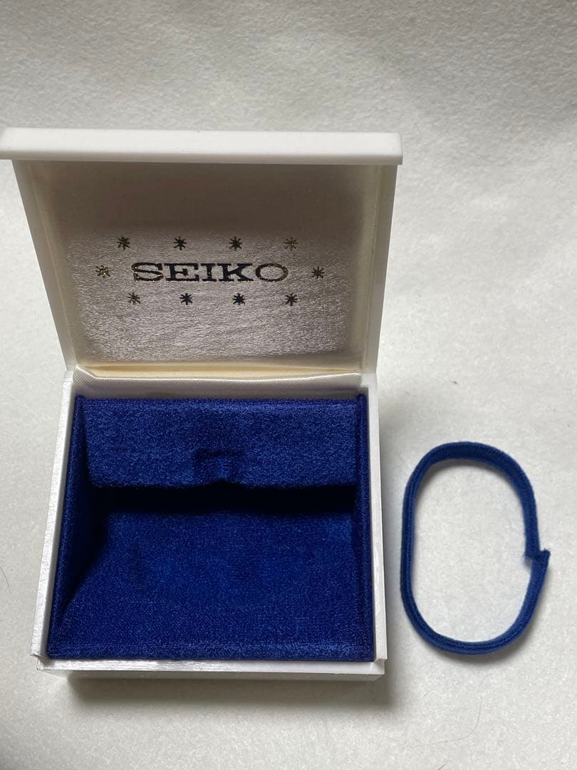 セイコー 化粧箱 ホワイトボックス ブルー外紙箱付×10点 未使用 1点欠有