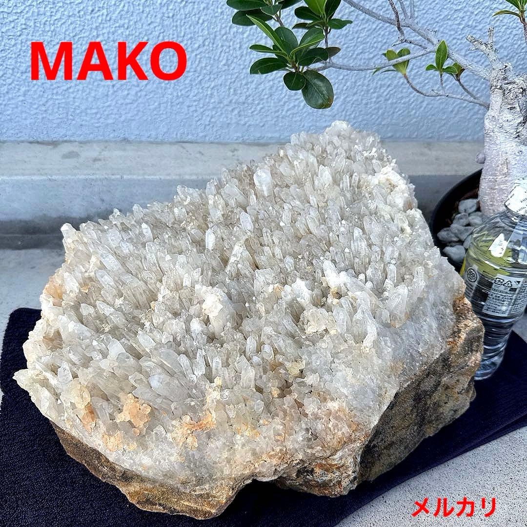 M1763☆水晶クラスター30Kg☆国産☆天然石　原石