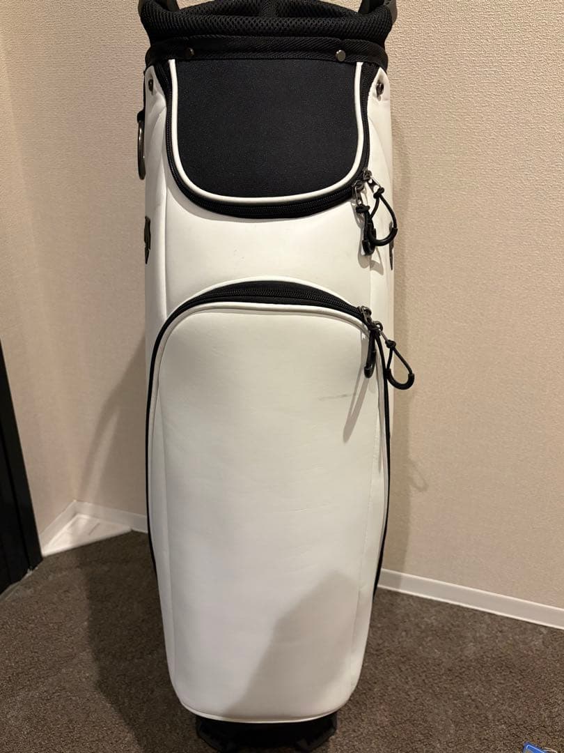 DESCENTE キャディバッグ ホワイト