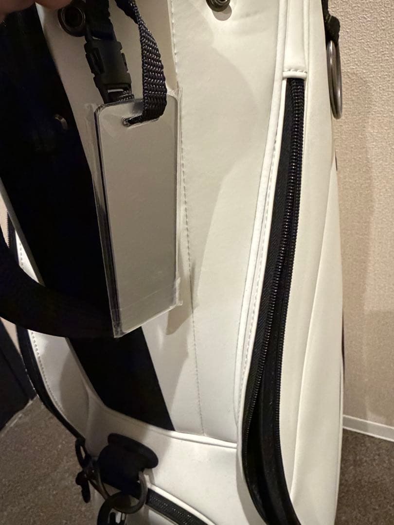 DESCENTE キャディバッグ ホワイト