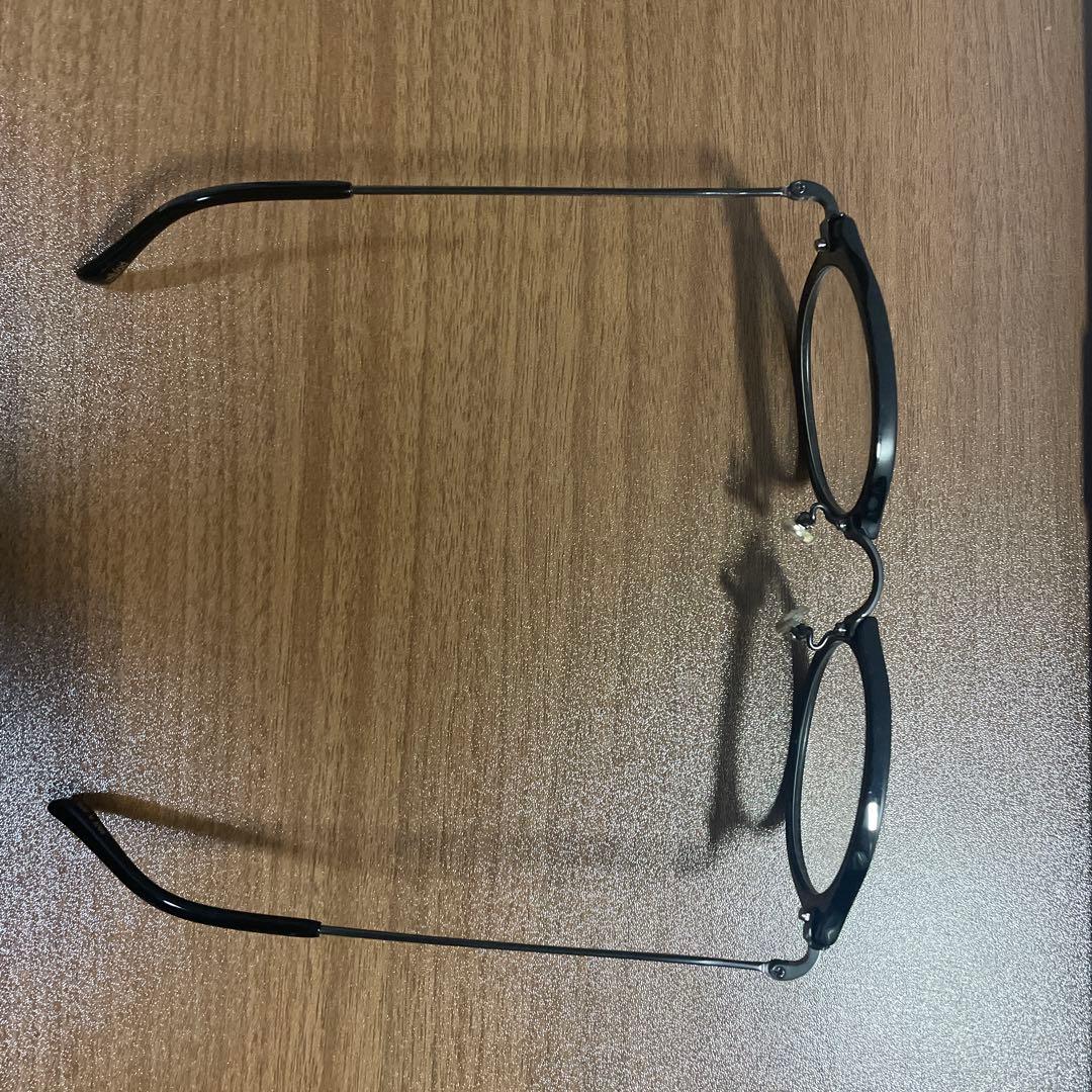 千*葉様 金子眼鏡　URBAN RESEARCH ブラックフレーム メガネ ケー