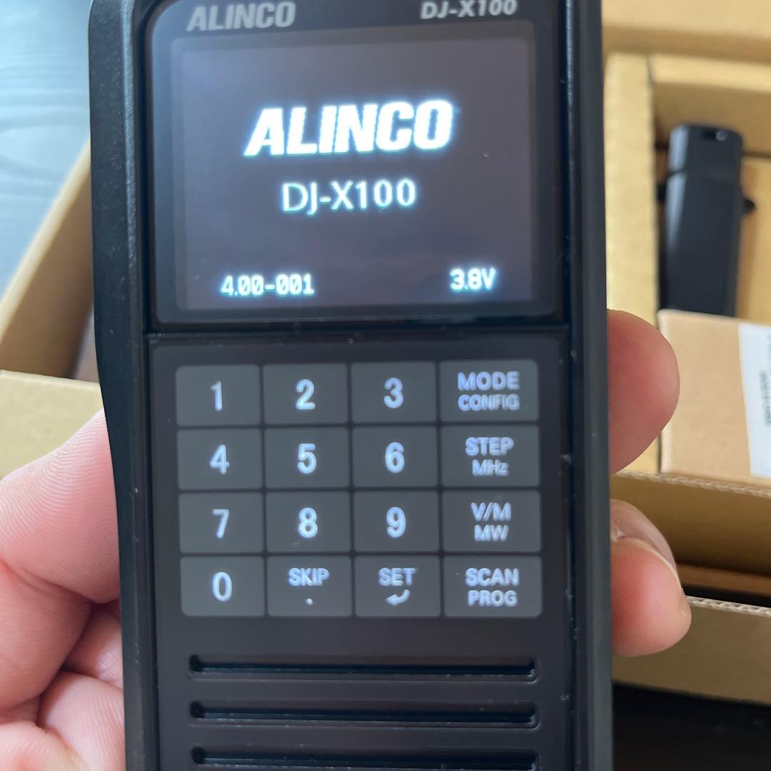 ALINCO DJ-X100 受信機 受信拡張済み