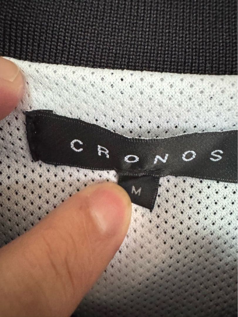 k*3様 CRONOS クロノス スタジャン ブラックホワイト Mサイズ ナイロ