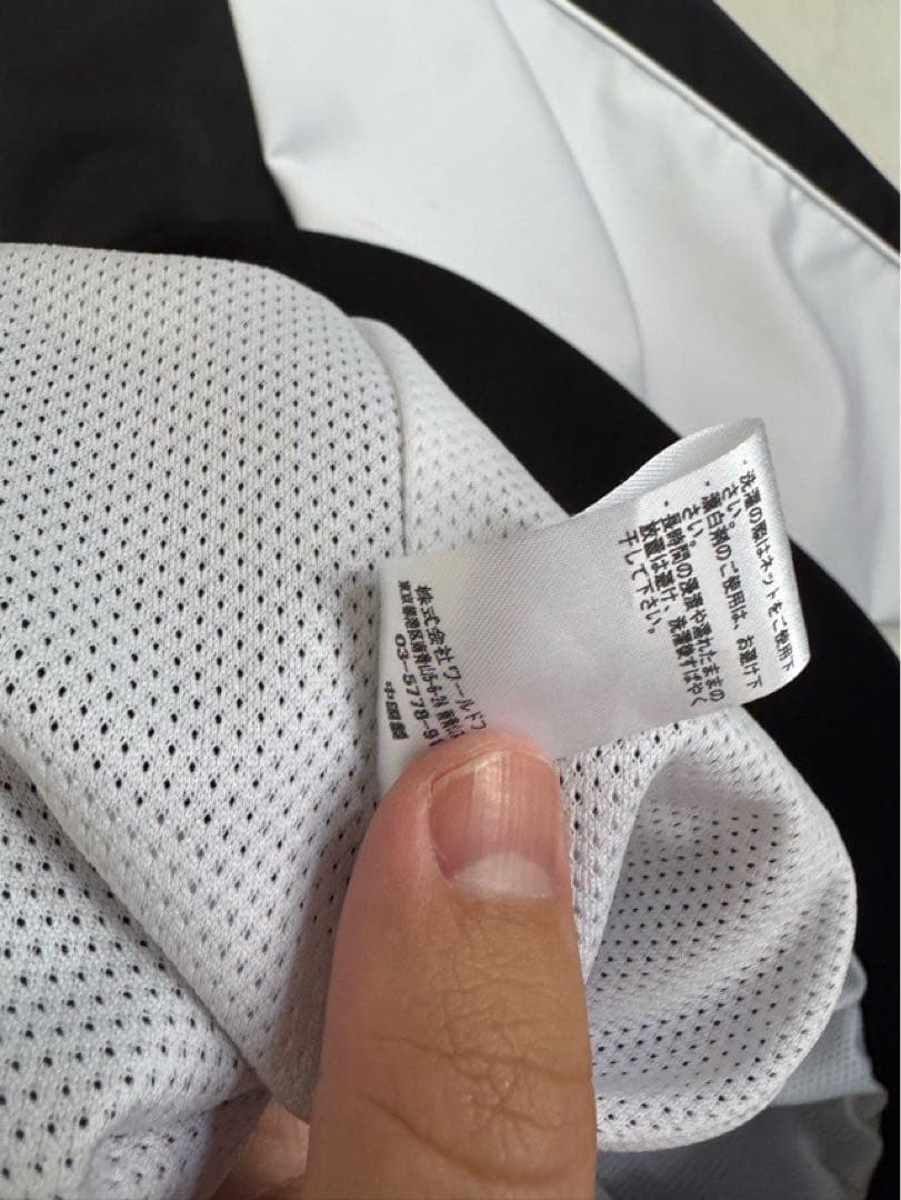 k*3様 CRONOS クロノス スタジャン ブラックホワイト Mサイズ ナイロ