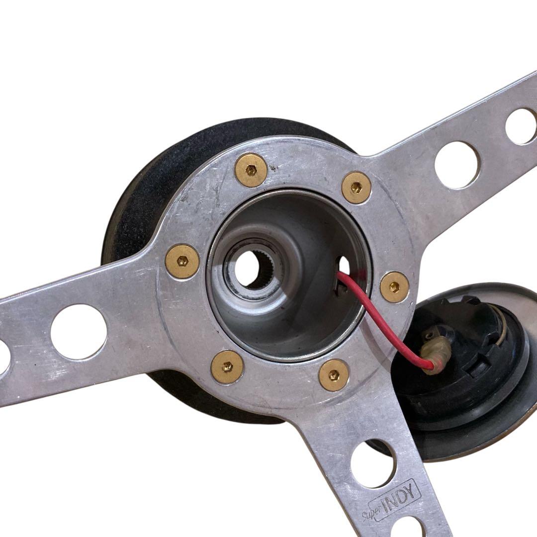 MOMO スーパーインディ ウッドステアリング 91年1月製 モモ　31